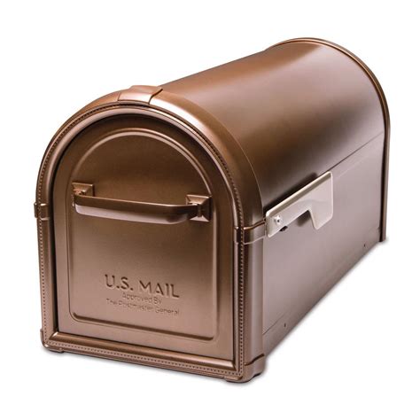 brown metal s box|brown mailboxes for sale.